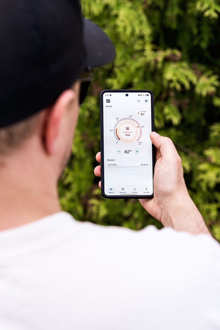 Breeze App Steuerung Benzeroberfläche